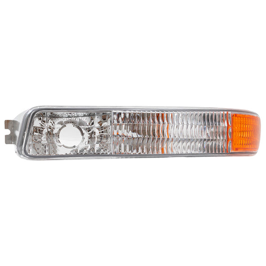 Brock Replacement Driver Park Signal Front Marker Light Compatible with 1999-2007 Sierra Pickup Truck 2000-2006 Yukon & Yukon XL 15199560