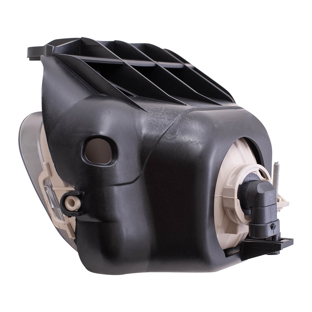 Brock Replacement Driver and Passenger Set Fog Lights Compatible with 2003-2004 Silverado Avalanche Pickup Truck 15190982 15190983