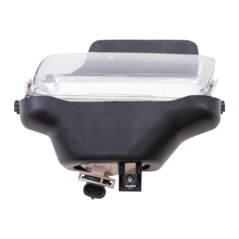 Brock Replacement Passenger Fog Light Compatible with 2003-2004 Silverado Avalanche Pickup Truck 15190983