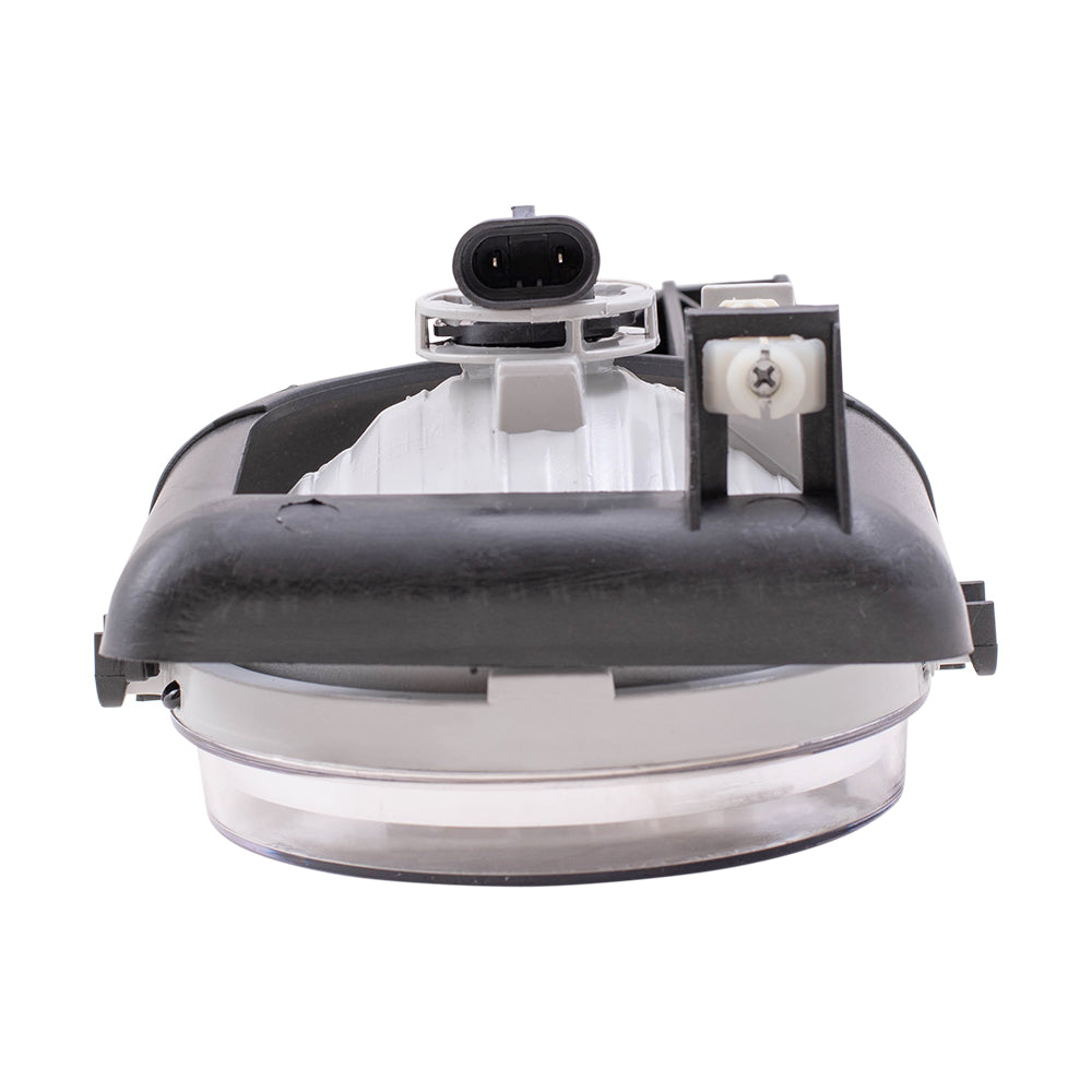 Brock Replacement Passenger Fog Light Compatible with 2003-2004 Sierra Pickup Truck 15190985