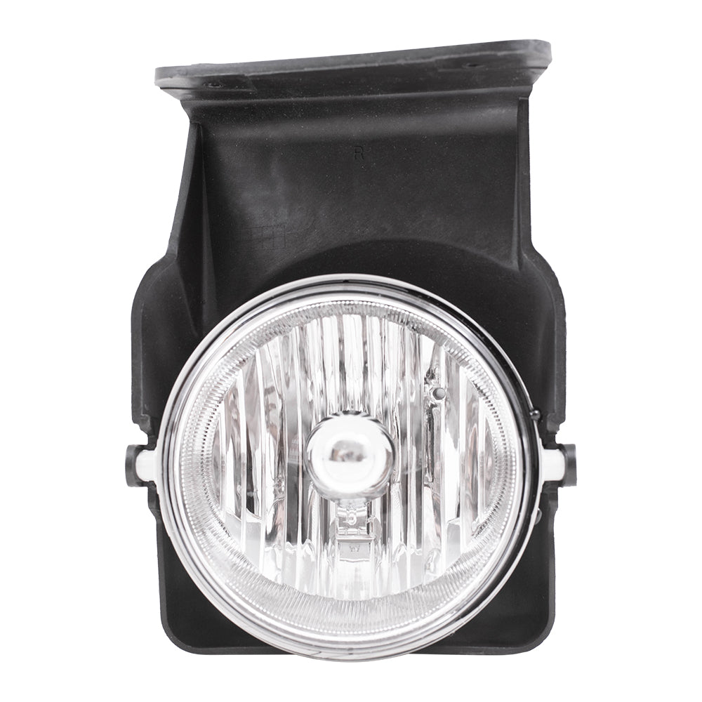 Brock Replacement Passenger Fog Light Compatible with 2003-2004 Sierra Pickup Truck 15190985