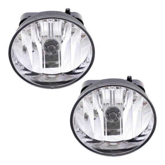 Brock Replacement Set Fog Lights Compatible with Envoy & Envoy XUV XL 15269042