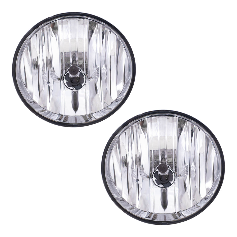 Brock Replacement Set Fog Lights Compatible with Envoy & Envoy XUV XL 15269042