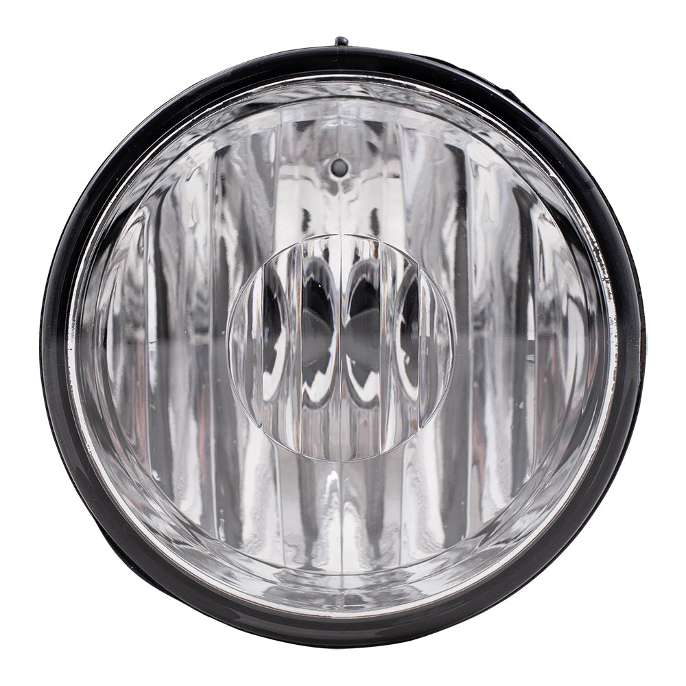 Brock Replacement Round Fog Light Compatible with 2000-2006 Tahoe Suburban Z71 16530218