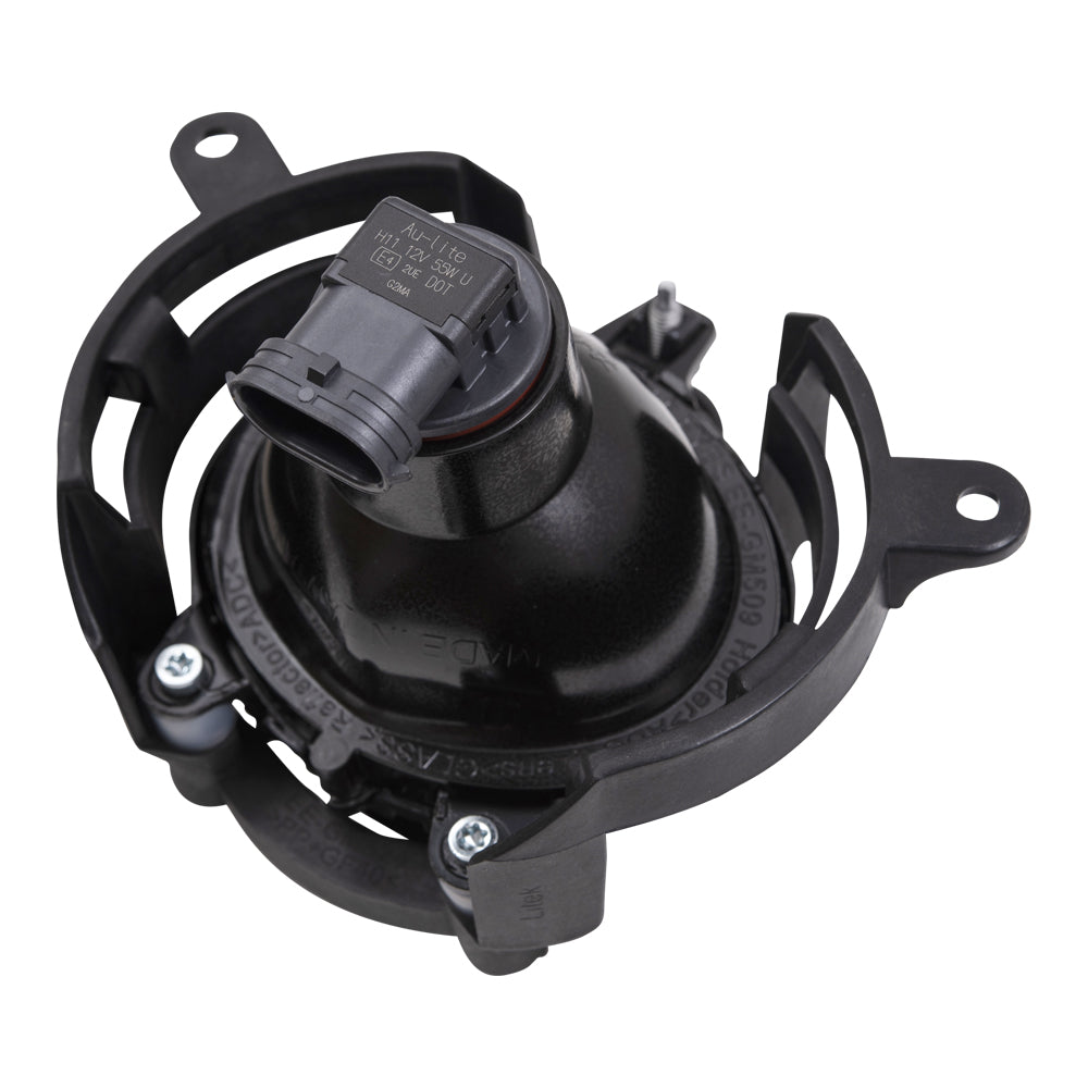 Brock Replacement Driver and Passenger Set Fog Lights Compatible with Malibu Aura CTS LaCrosse XLR Encore 25829654