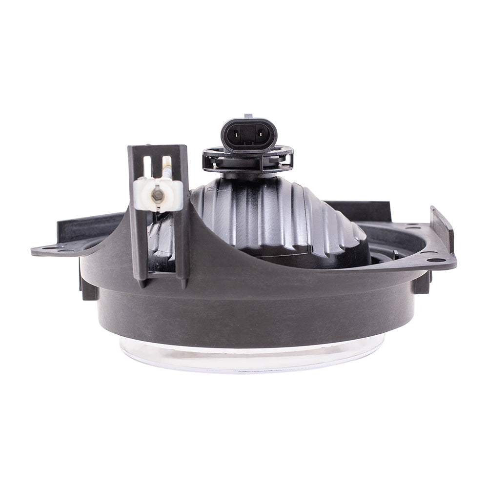 Brock Replacement Driver and Passenger Set Fog Lights Compatible with 2006-2010 H3 2009-2010 H3T Pickup Truck 15807157 15807158