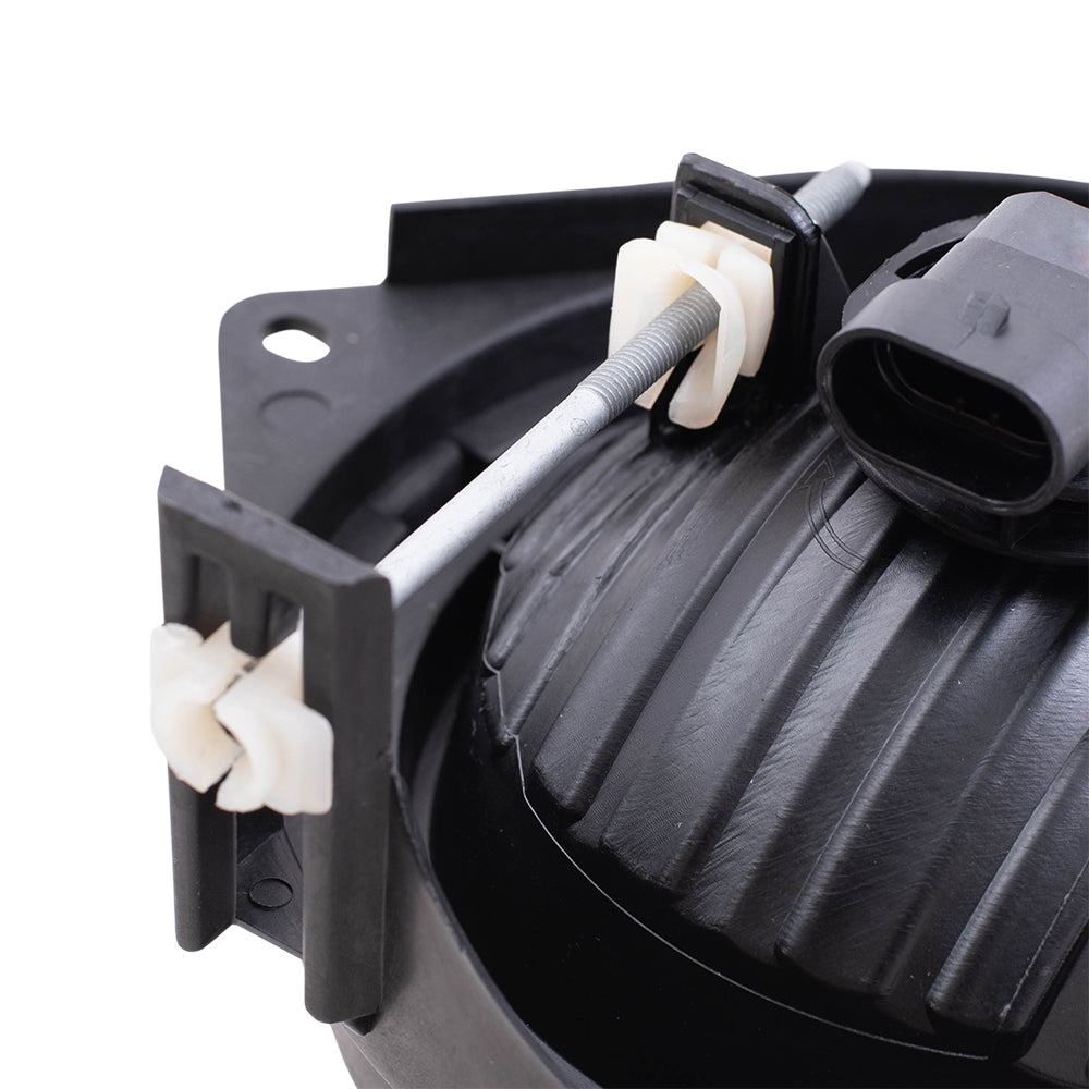 Brock Replacement Driver and Passenger Set Fog Lights Compatible with 2006-2010 H3 2009-2010 H3T Pickup Truck 15807157 15807158