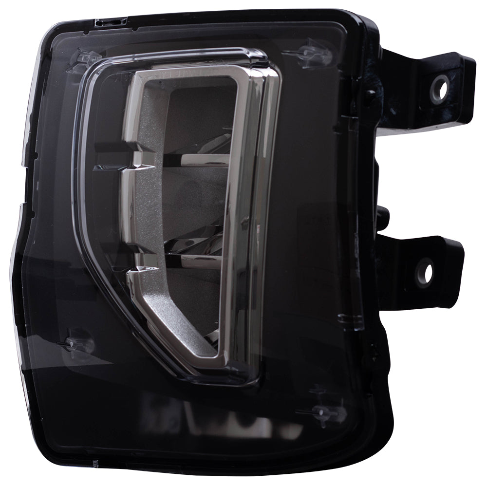 Brock Replacement Driver Fog Light Compatible with 2016-2018 Silverado 1500 2019 Silverado 1500 LD 84000613