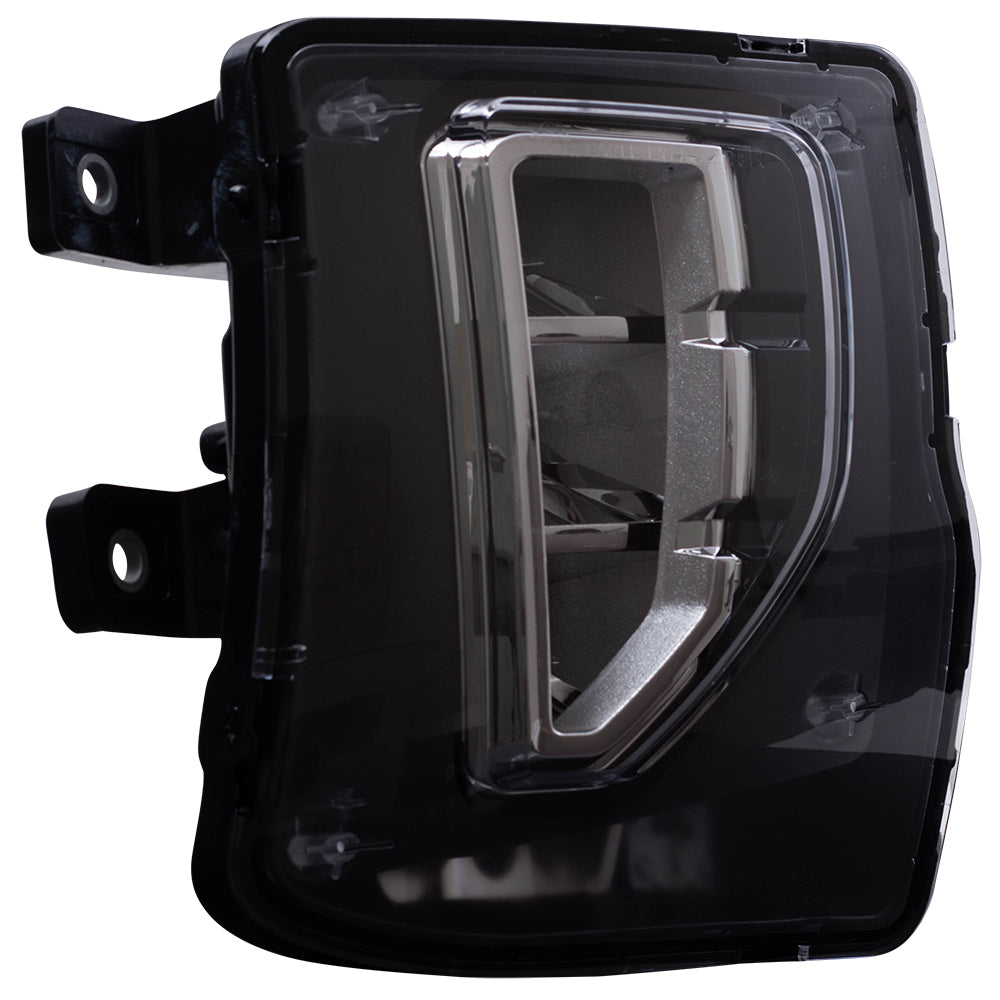 Brock Replacement Passenger Fog Light Compatible with 2016-2018 Silverado 1500 Silverado 1500 2019 Silverado 1500 LD  84000614