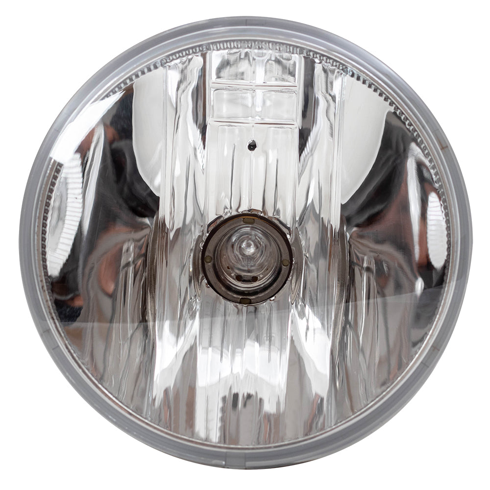 Brock Replacement Fog Light Round Lamp Compatible with 2015-2019 Silverado & Sierra Denali Colorado Canyon Pickup Truck