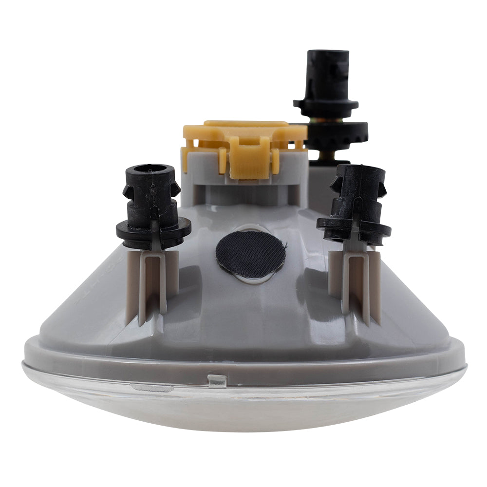Brock Replacement Fog Light Round Lamp Compatible with 2015-2019 Silverado & Sierra Denali Colorado Canyon Pickup Truck