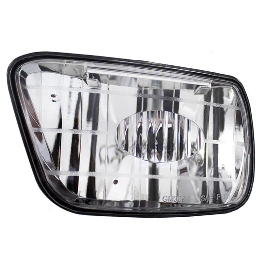 Brock Replacement Driver Fog Light Compatible with Trailblazer & Trailblazer EXT Ascender 15175700
