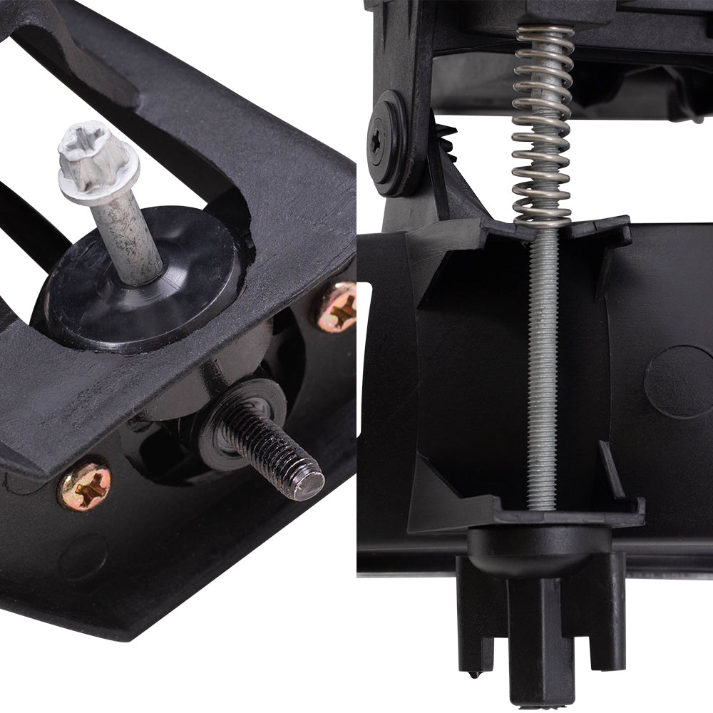 Brock Replacement Driver and Passenger 4 Pc Set Headlights with Fog Lights Compatible with 1999-2002 Sierra Pickup Truck