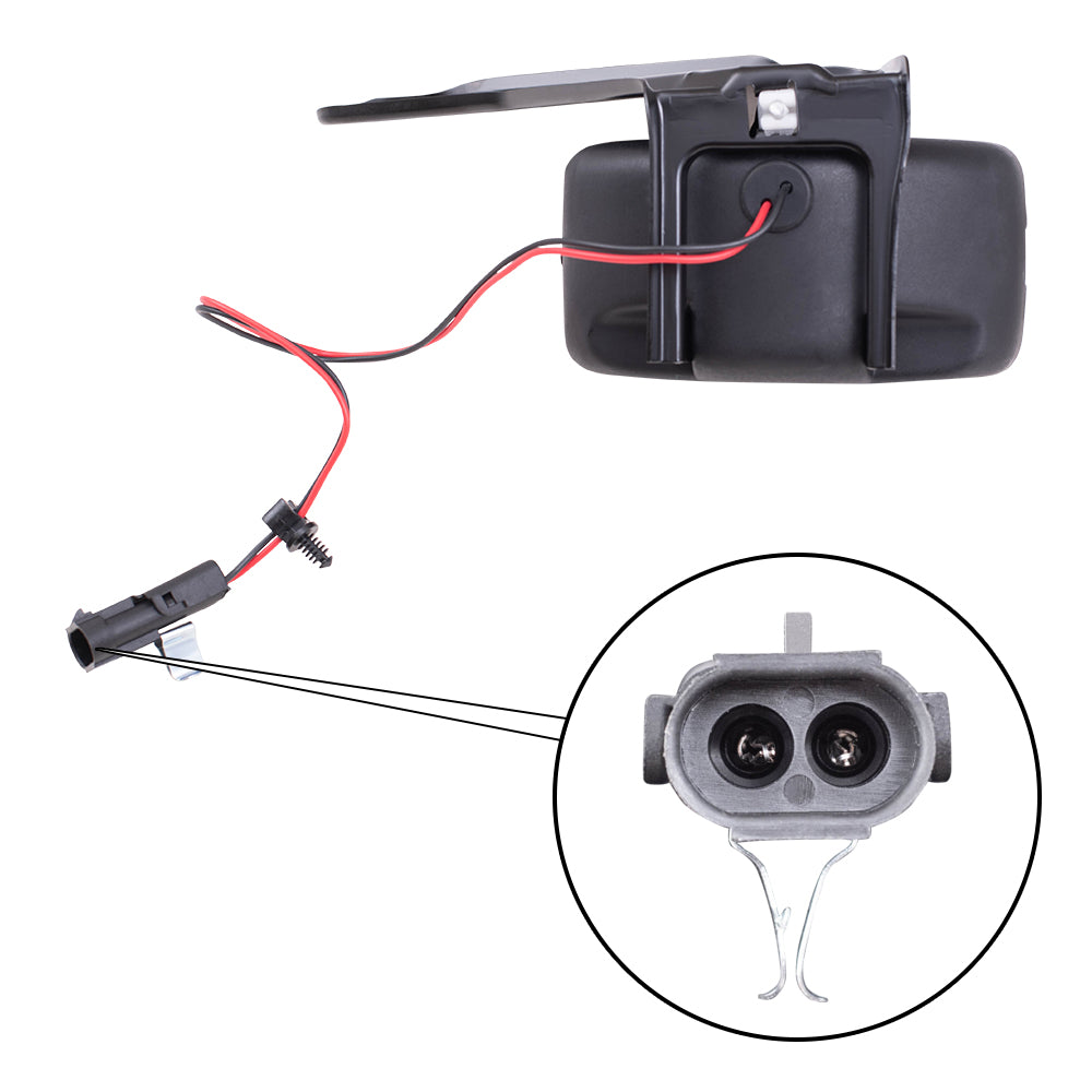 Brock Replacement Driver and Passenger Set Fog Lights Compatible with 1988-1998 C/K C1500 C2500 C3500 K1500 K2500 Pickup Truck