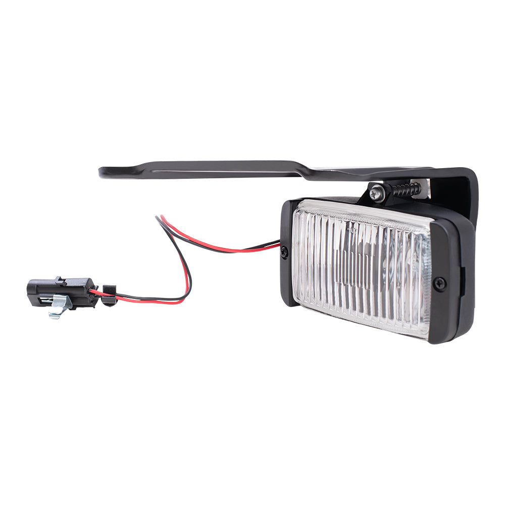 Brock Replacement Driver Fog Light Compatible with 1988-1998 C/K C1500 C2500 C3500 K1500 K2500 Pickup Truck