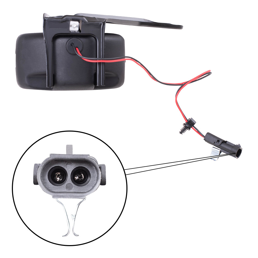 Brock Replacement Driver Fog Light Compatible with 1988-1998 C/K C1500 C2500 C3500 K1500 K2500 Pickup Truck