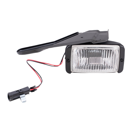 Brock Replacement Driver Fog Light Compatible with 1988-1998 C/K C1500 C2500 C3500 K1500 K2500 Pickup Truck