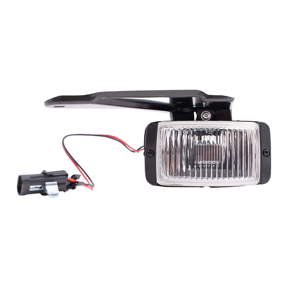 Brock Replacement Driver Fog Light Compatible with 1988-1998 C/K C1500 C2500 C3500 K1500 K2500 Pickup Truck