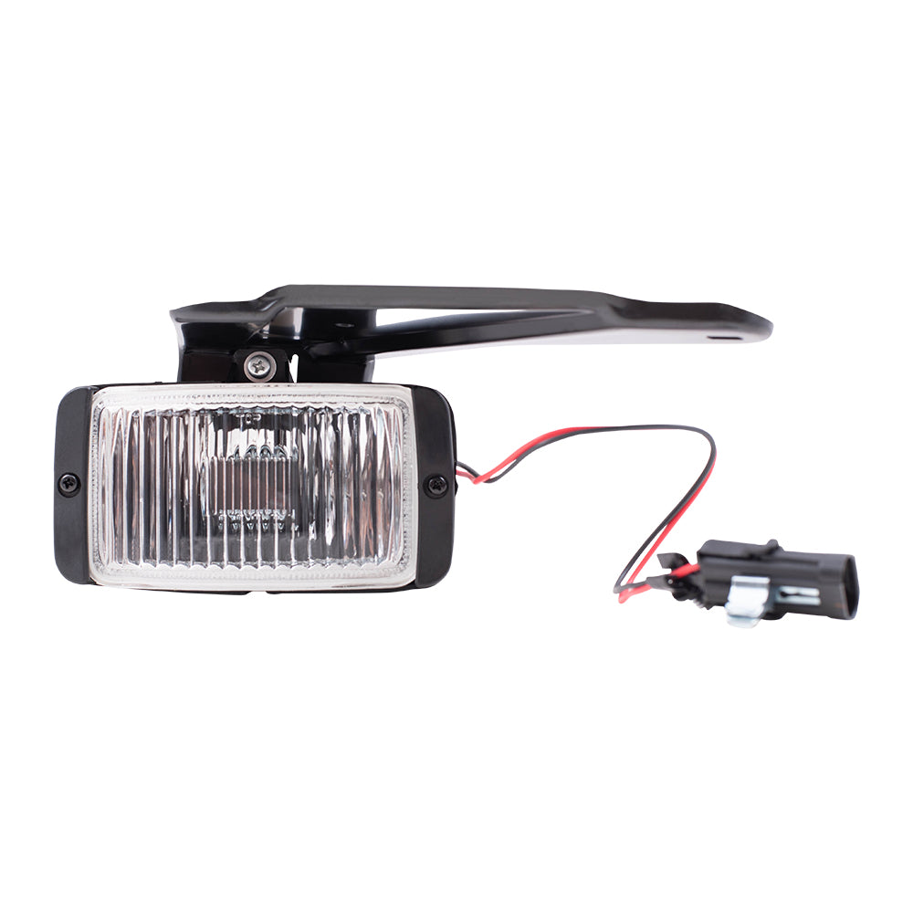 Brock Replacement Passenger Fog Light Compatible with 1988-1998 C/K C1500 C2500 C3500 K1500 K2500 Pickup Truck