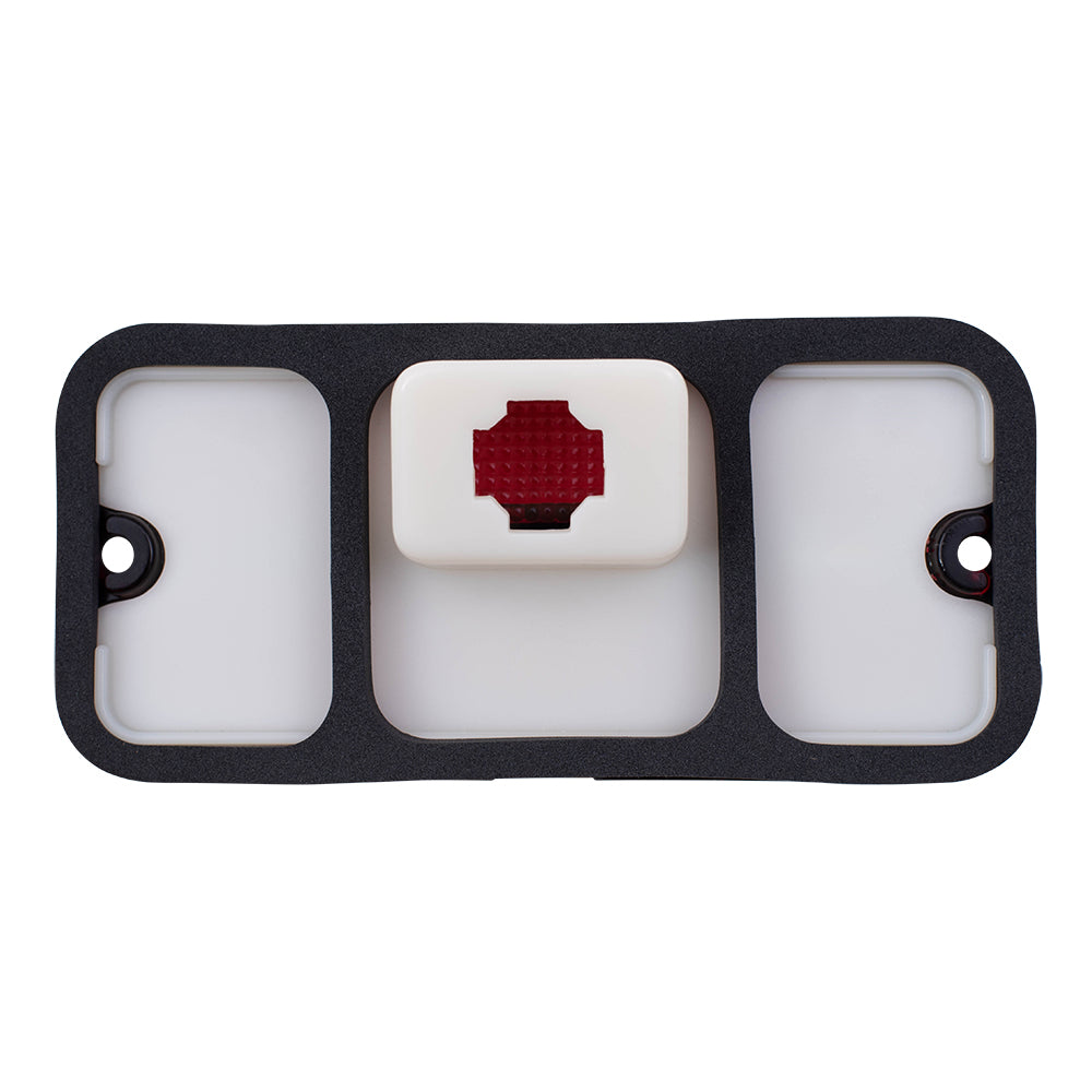 Brock Replacement Rear Signal Side Marker Light Compatible with 1970-1972 C/K Suburban Pickup Truck 911311