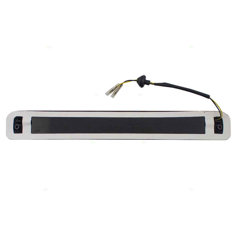 Brock Replacement Third 3rd Brake CHMSL Center High Mount Stop Light Lamp Compatible with Various Models 15030176