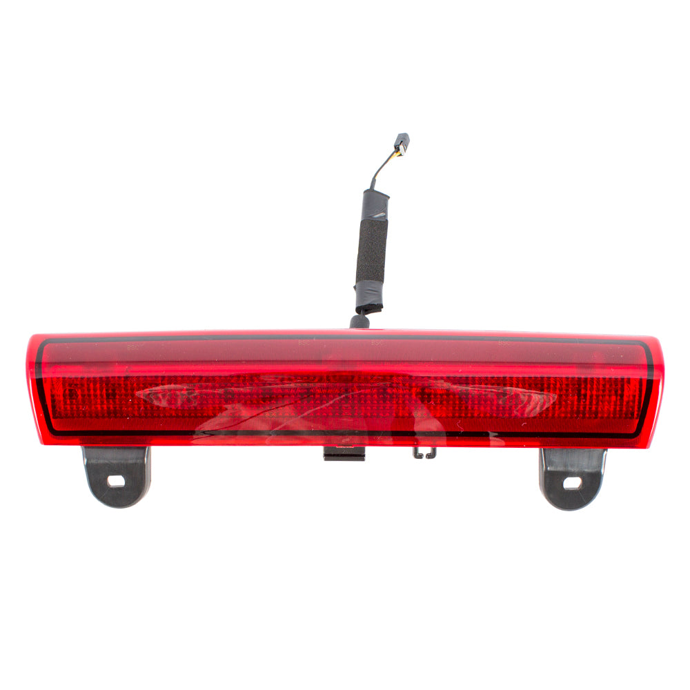 Brock Replacement Third Brake CHMSL Center High Mount Stop Light Lamp Compatible with Various Models with Liftgate 15170955