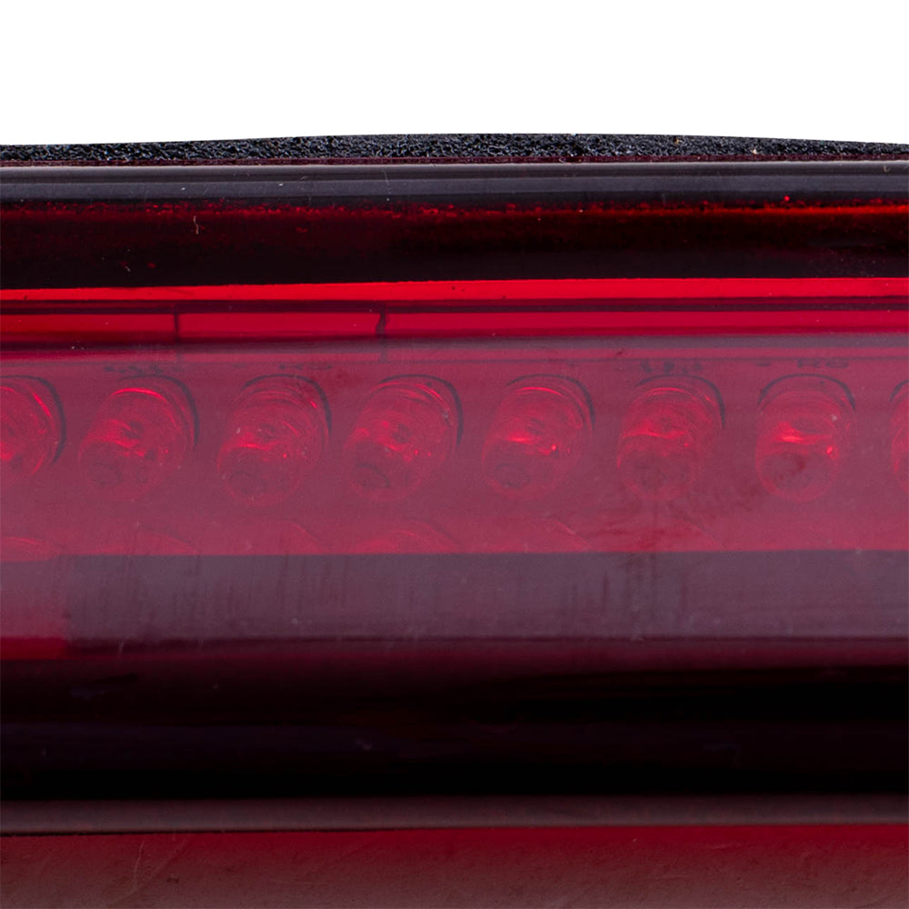 Brock Replacement Rear Third 3rd Brake CHMSL Center High Mount Stop Light Lamp Compatible with Van 15264475