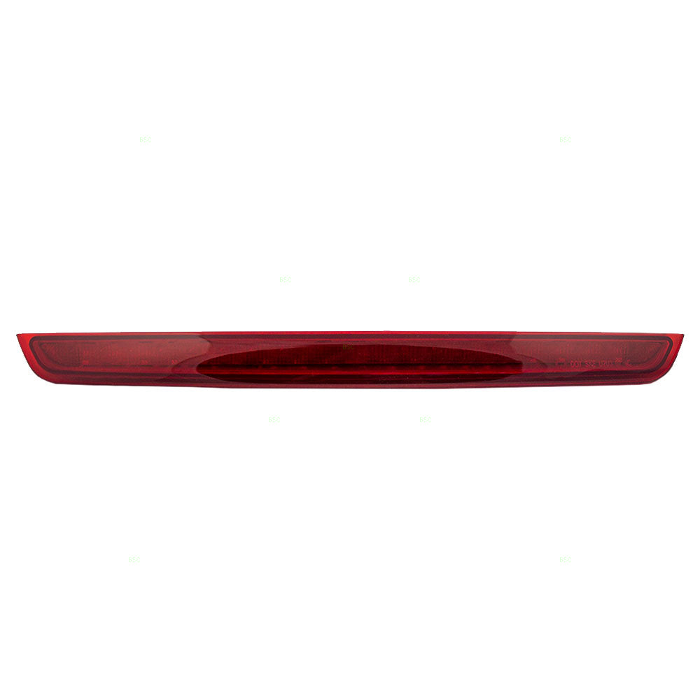 Brock Replacement Third 3rd Brake CHMSL Center High Mount Stop Light Lamp Compatible with SUV 25811698