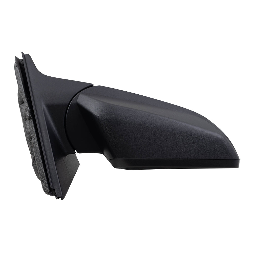 Brock Replacement Set Power Side Door Mirrors Textured Compatible with 2016-2019 Malibu