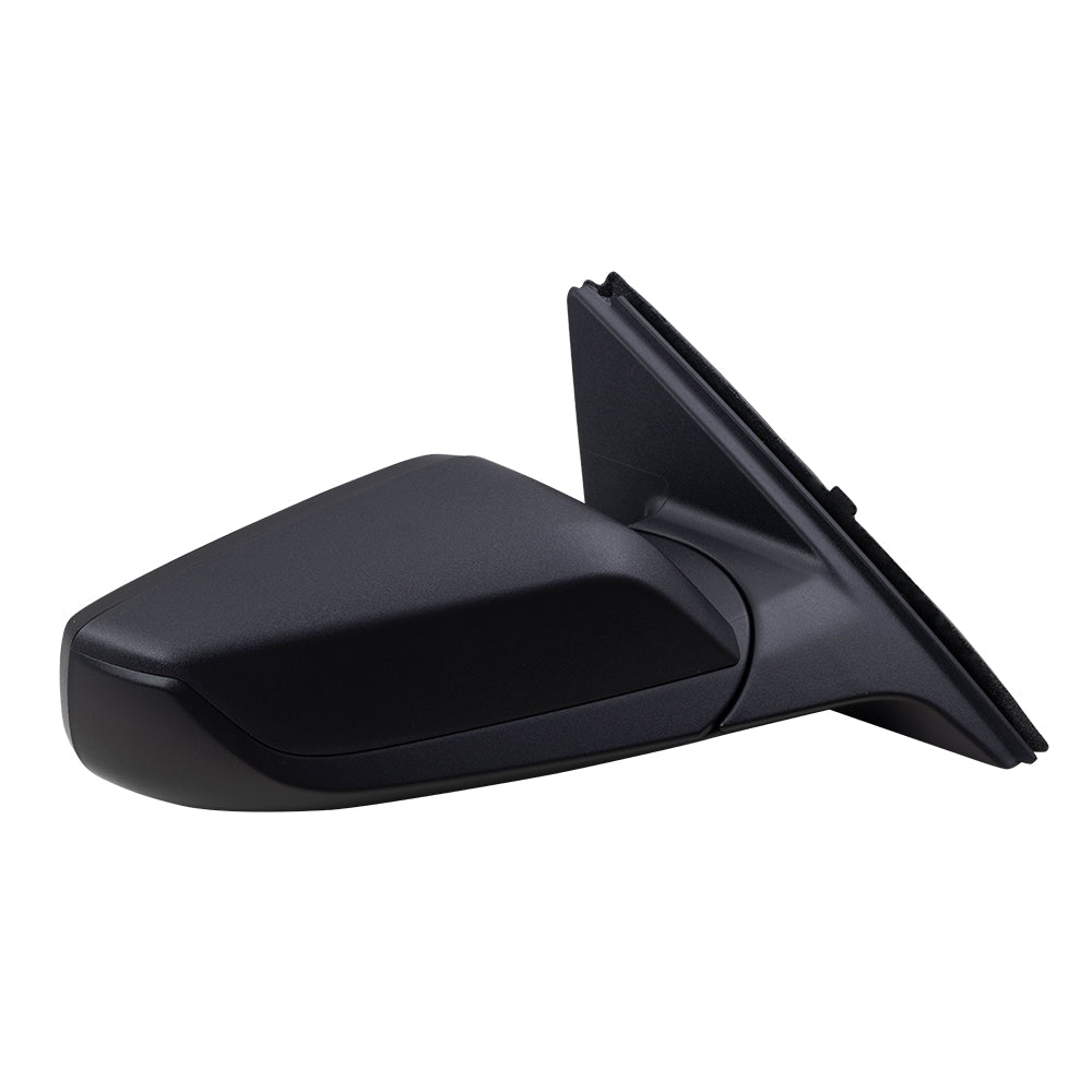 Brock Replacement Set Power Side Door Mirrors Textured Compatible with 2016-2019 Malibu