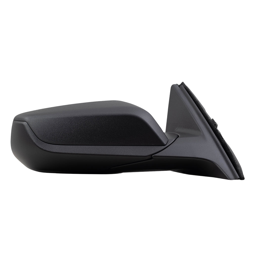 Brock Replacement Passenger Power Side Door Mirror Textured Compatible with 2016-2019 Malibu