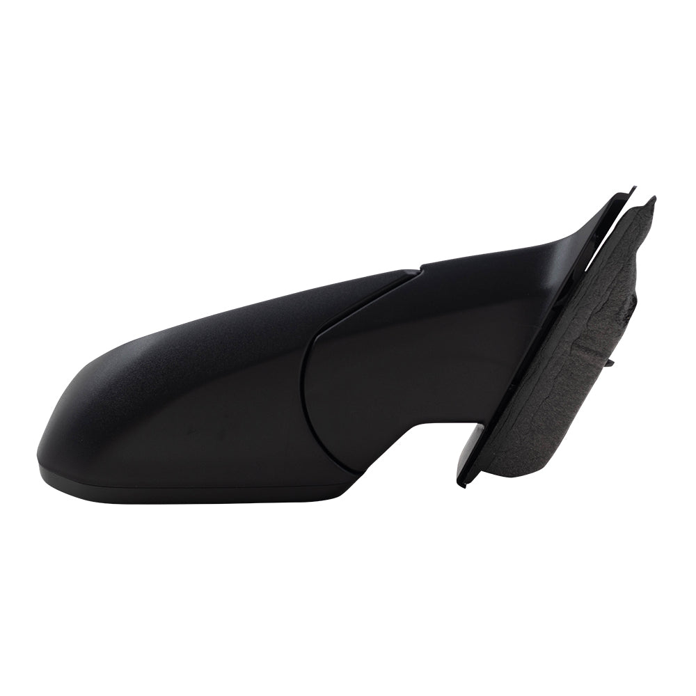 Brock Replacement Passenger Power Side Door Mirror Textured Compatible with 2016-2019 Malibu