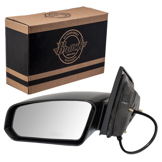 Power Door Mirror fits 2003-2007 Saturn Ion Coupe Driver Side Textured Black