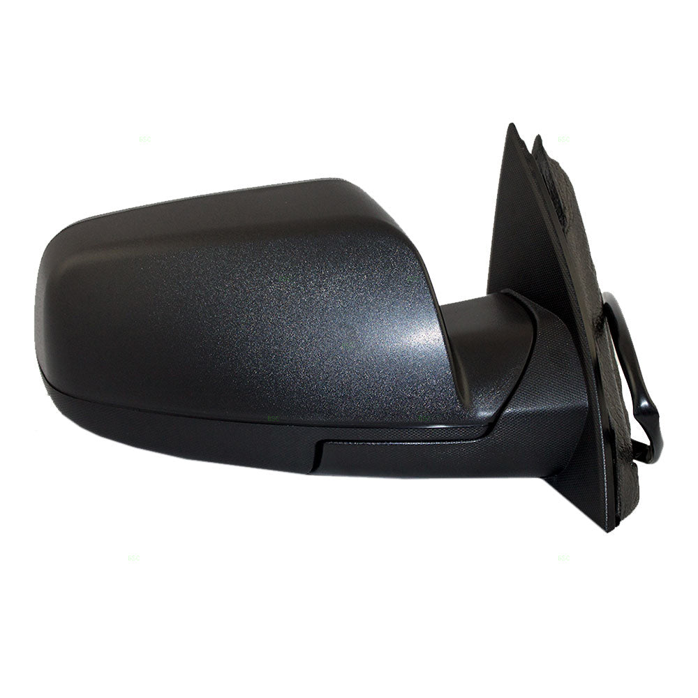 Passenger Side Power Mirror Textured Black for 2010-2014 Equinox & Terrain