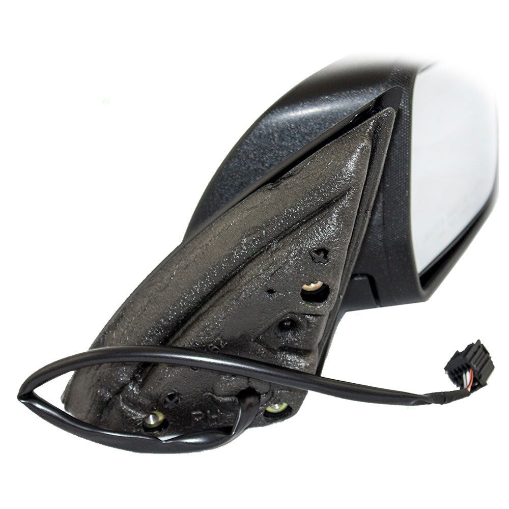 Passenger Side Power Mirror Textured Black for 2010-2014 Equinox & Terrain