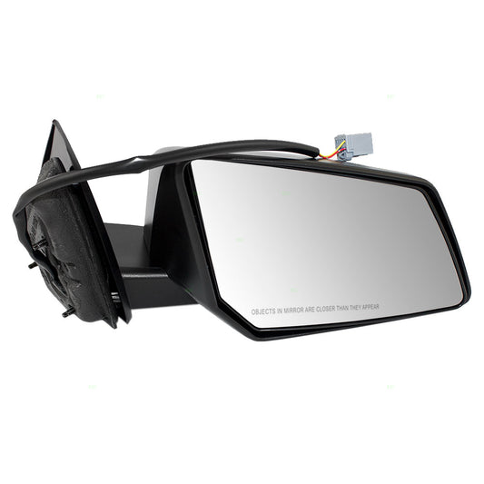 Brock Replacement Passenger Power Side Door Mirror Textured Compatible with Traverse Acadia/ Limited Traverse 23453776