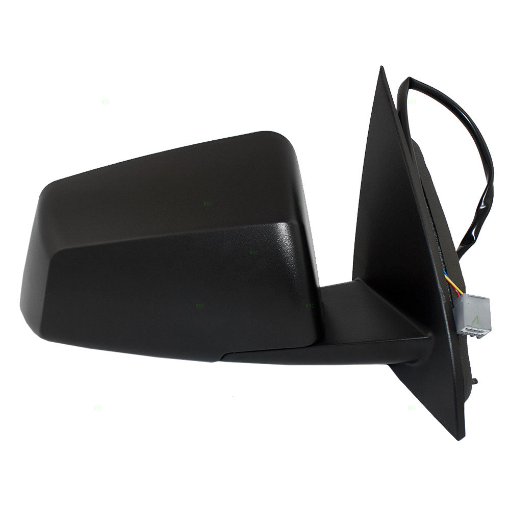 Brock Replacement Passenger Power Side Door Mirror Textured Compatible with Traverse Acadia/ Limited Traverse 23453776