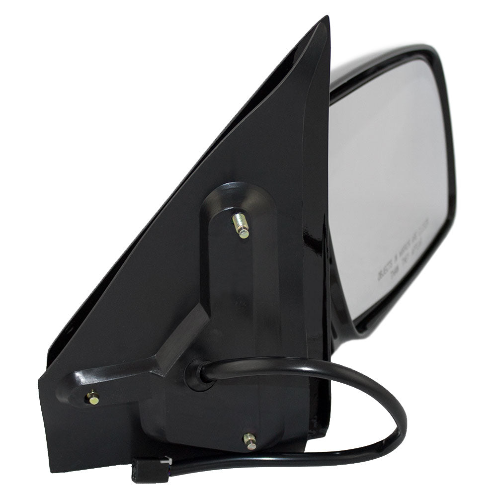 Brock Replacement Passenger Power Side Door Mirror Below Eyeline Compatible with 1988-1998 Astro Safari Van 15001802