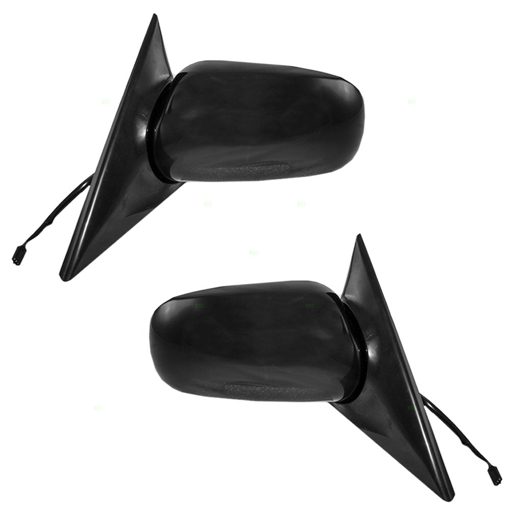 Brock Replacement Driver and Passenger Set Power Side Door Mirrors with Power Remote Compatible with Cutlass Malibu & Malibu Classic