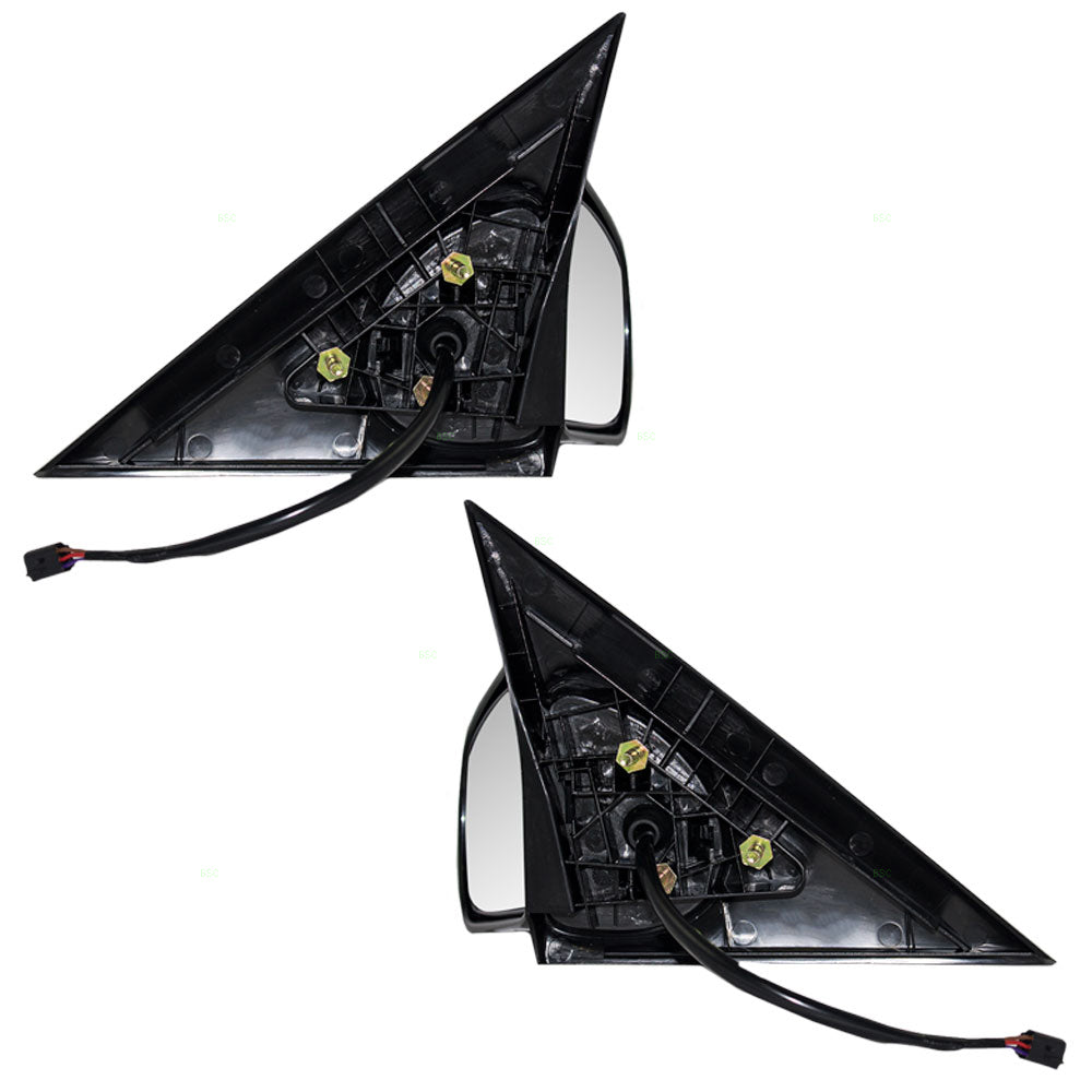 Brock Replacement Driver and Passenger Set Power Side Door Mirrors with Power Remote Compatible with Cutlass Malibu & Malibu Classic