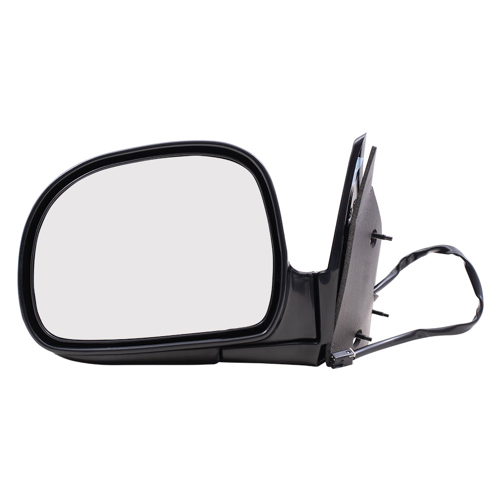 Brock Replacement Driver and Passenger Set Power Side Door Mirrors Compatible with Blazer S10 Bravada Sonoma Pickup Hombre Jimmy