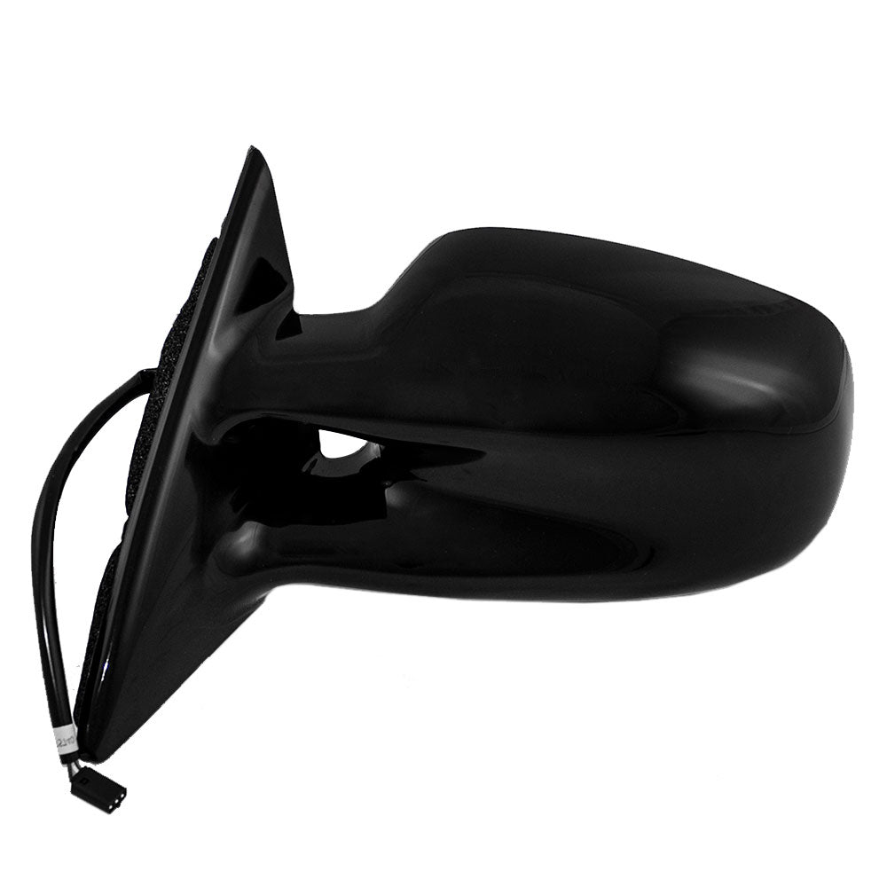 Brock Replacement Driver Power Side Door Mirror with Twin Post Compatible with 1999-2003 Grand Am 22613585