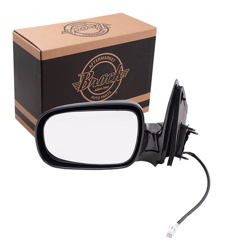 Brock Replacement Driver Power Side Door Mirror Compatible with Venture Relay Silhouette Montana/SV6 Trans Sport Uplander Van