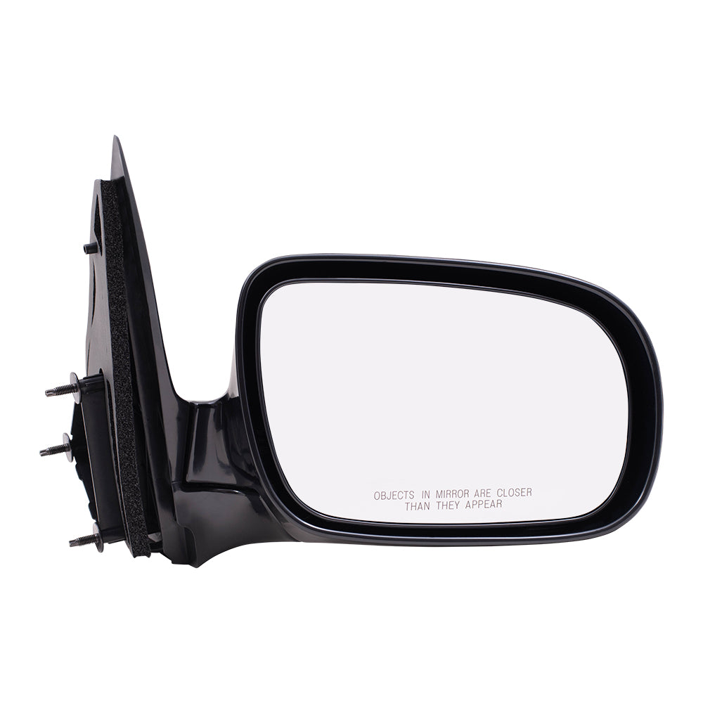 Brock Replacement Set Power Side Door Mirrors Compatible with Venture Relay Silhouette Montana/SV6 Trans Sport Uplander Van