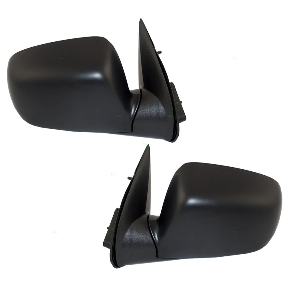 Brock Replacement Driver and Passenger Pair Power Side Door Mirrors Compatible with 2009-2012 Colorado Canyon Pickup Truck Extended & Crew Cab Pickup Truck