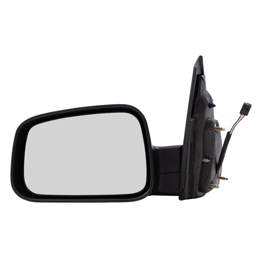 Brock Replacement Driver and Passenger Set Power Side Door Mirrors Bright Chrome Covers Compatible with 2006 2011 HHR 20923831 20923830