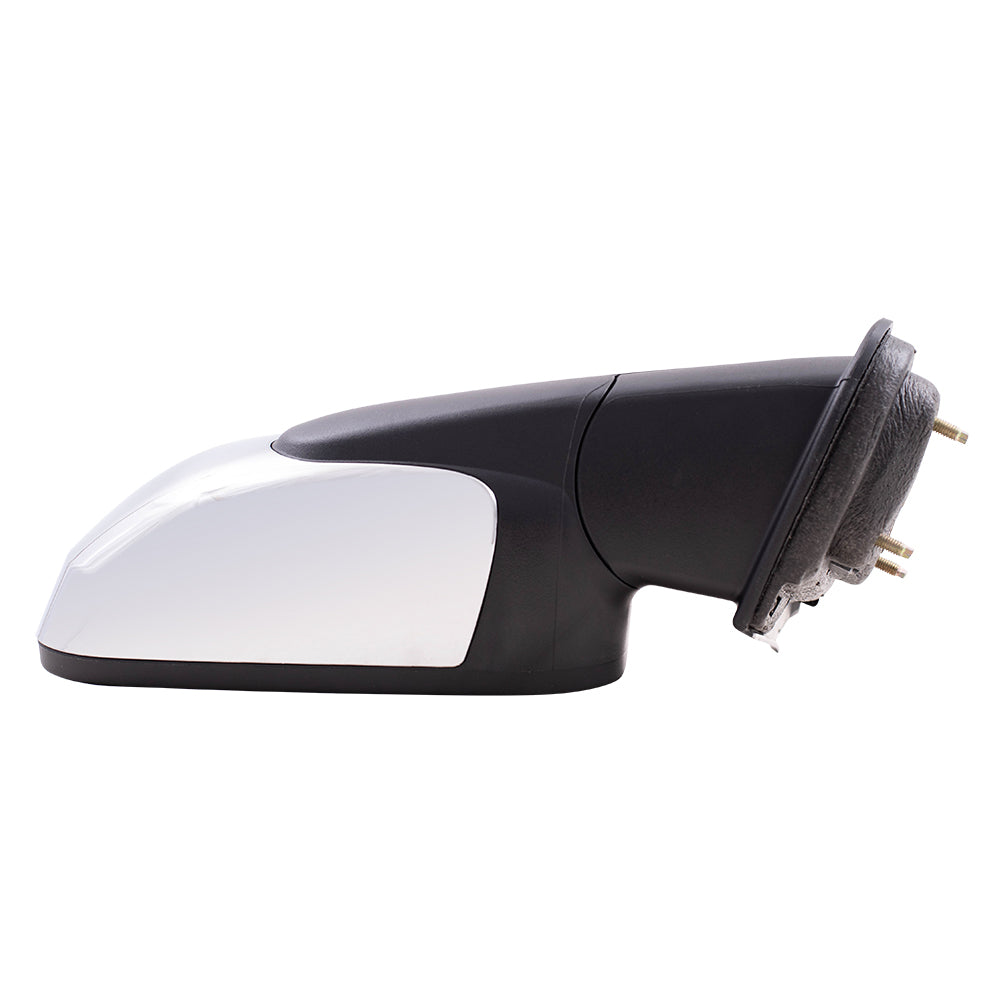 Power Door Mirror fits 2006-2011 Chevrolet HHR Passenger w/ Bright Chrome Cover