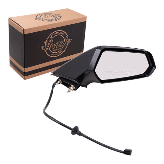 Exterior Power Door Mirror fits 2010-2015 Chevrolet Camaro Passenger Side View