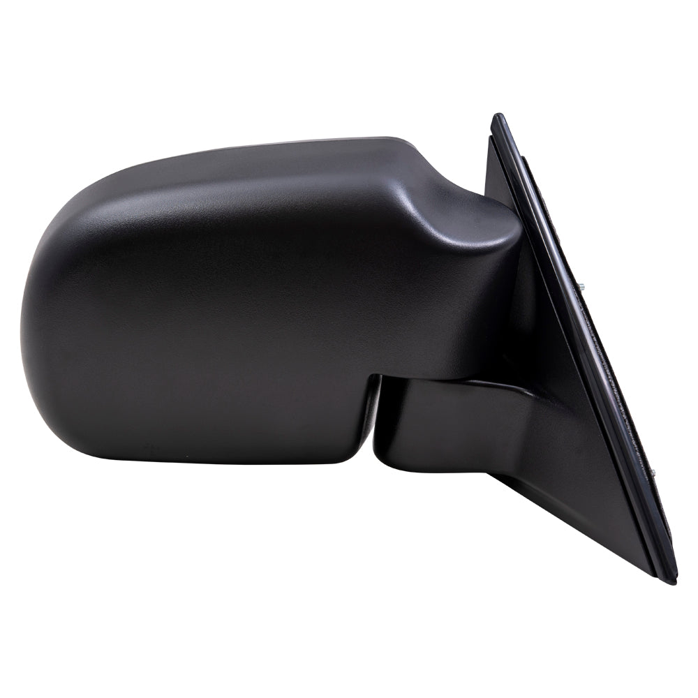 Brock Replacement Driver and Passenger Set Power Side Door Mirrors with Plastic Base Compatible with Blazer Jimmy Bravada Envoy S10 Pickup Sonoma