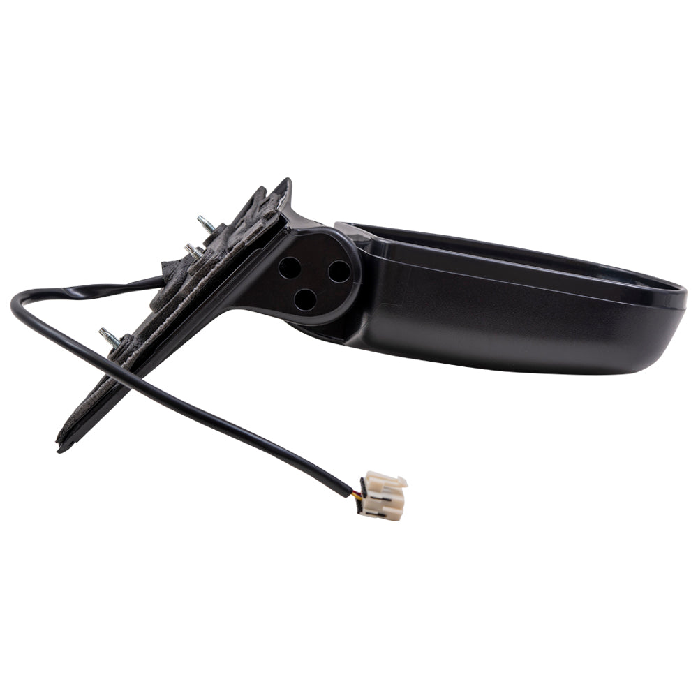 Brock Replacement Driver and Passenger Set Power Side Door Mirrors with Plastic Base Compatible with Blazer Jimmy Bravada Envoy S10 Pickup Sonoma